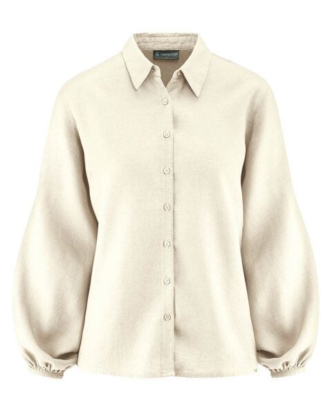 HempAge Modische Bluse Hanf/Biobaumwolle von HempAge