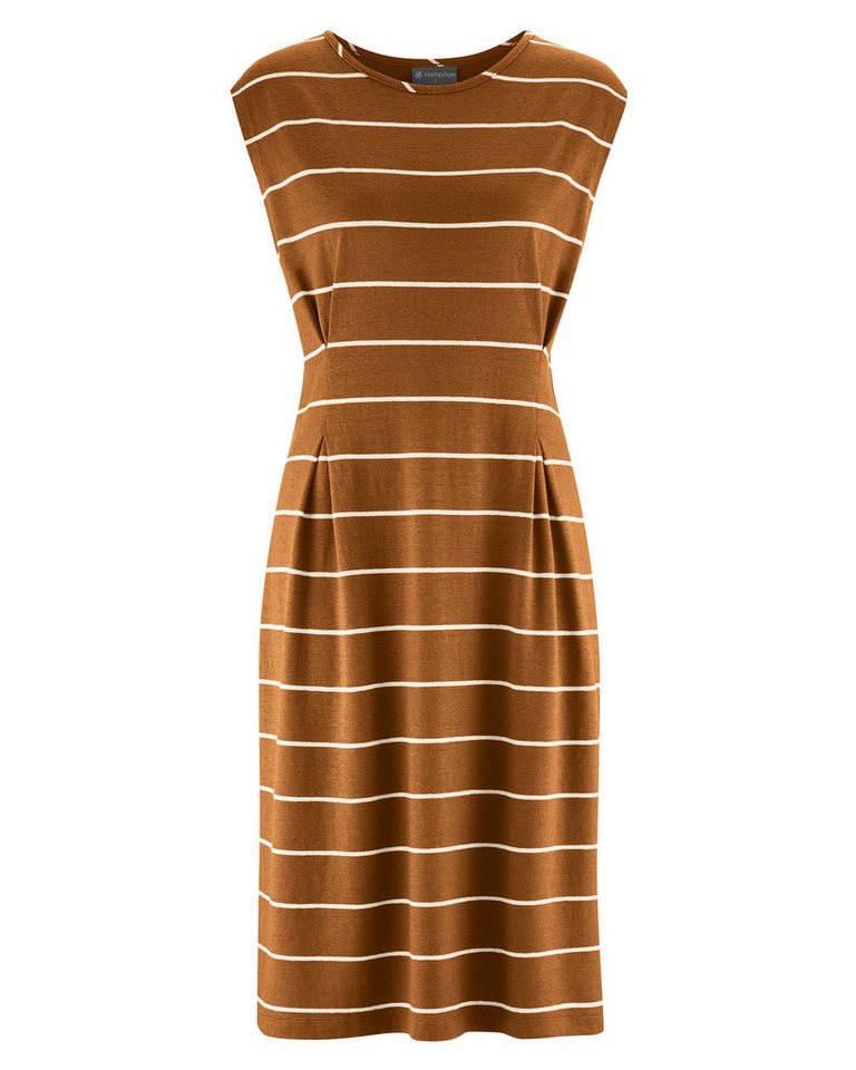 HempAge Sommerkleid DH148 Gestreiftes Kleid von HempAge