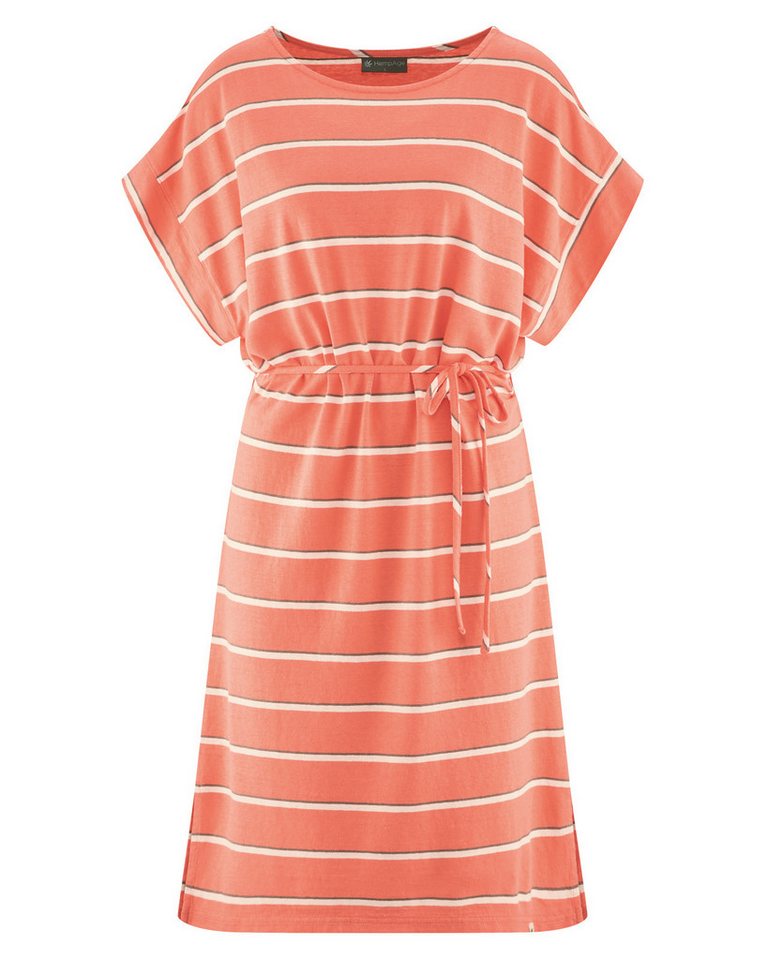 HempAge Sommerkleid DH192 Streifen Kleid von HempAge