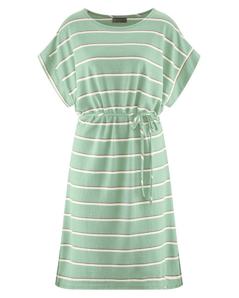 HempAge Sommerkleid DH192 Streifen Kleid von HempAge