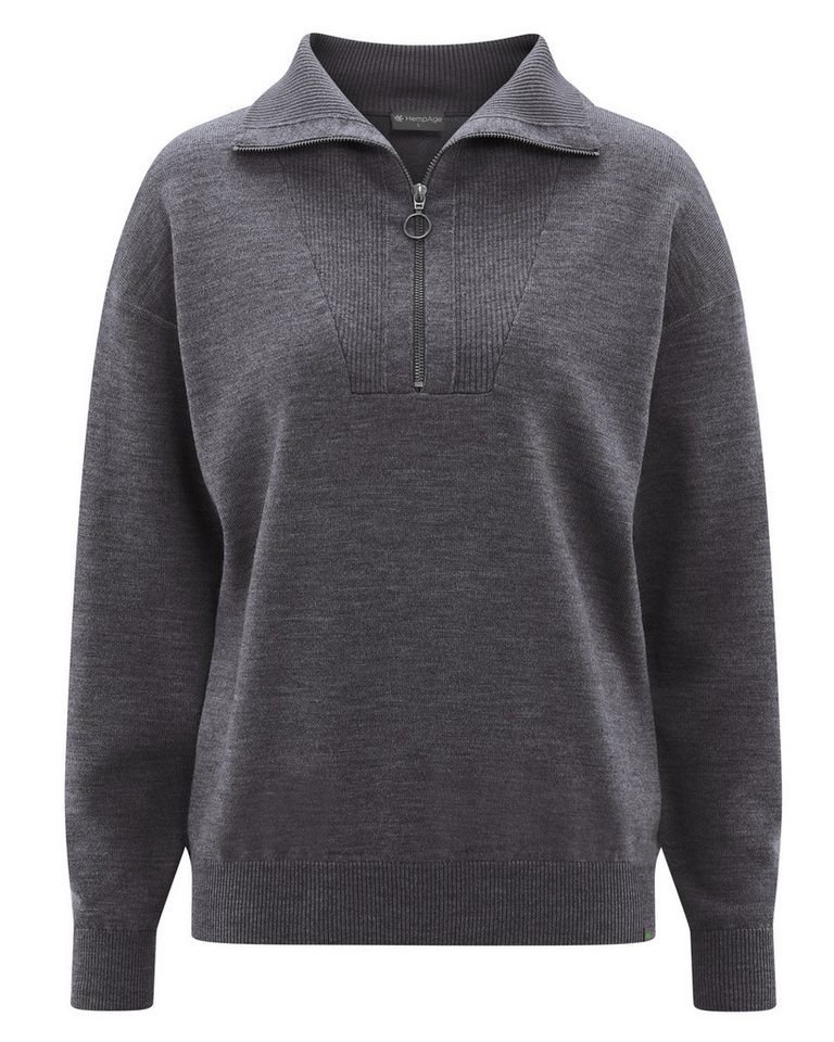 HempAge Strickpullover LZ396 Feiner Troyer von HempAge