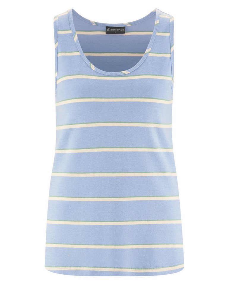 HempAge Tanktop Top mit Streifen Damen Hanf/Biobaumwolle Normal Fit von HempAge