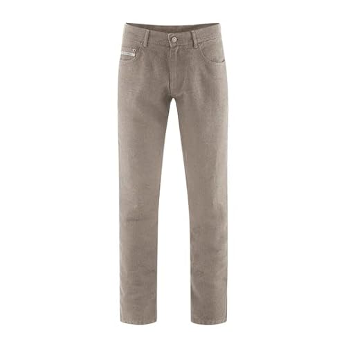 HempAge Unisex Erwachsene 100% Hanf Jeans, Farbe: Dune, Gr.: 36-34 von HempAge