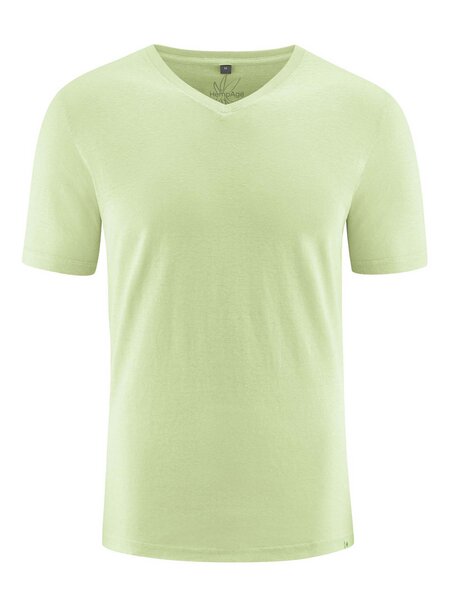 HempAge V-Neck Short Sleeve T-Shirt von HempAge