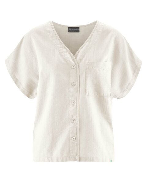 HempAge Weite Bluse Hanf/Biobaumwolle von HempAge