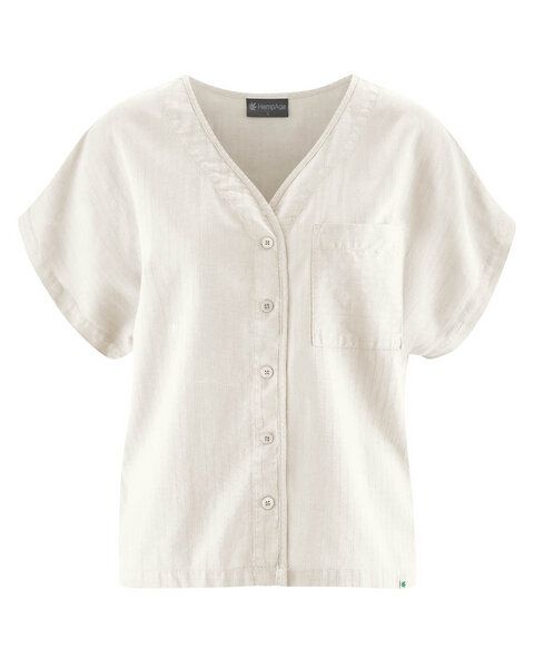 HempAge Weite Bluse Hanf/Biobaumwolle von HempAge