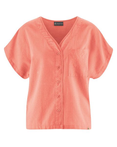 HempAge Weite Bluse Hanf/Biobaumwolle von HempAge