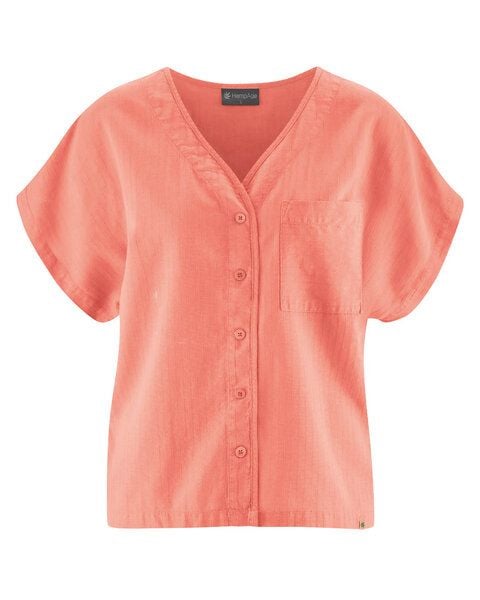 HempAge Weite Bluse Hanf/Biobaumwolle von HempAge