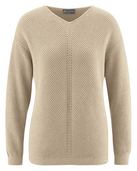 HempAge Zeitloser Pullover Hanf/Biobaumwolle von HempAge