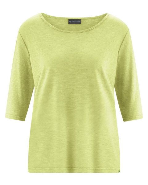Hempage Damen Halbarm T-Shirt Hanf/Biobaumwolle von HempAge