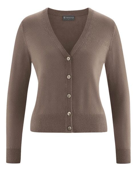 Hempage Damen Strickjacke kurz Hanf/Bio-Baumwolle von HempAge