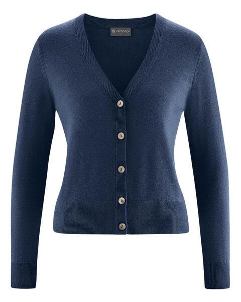 Hempage Damen Strickjacke kurz Hanf/Bio-Baumwolle von HempAge