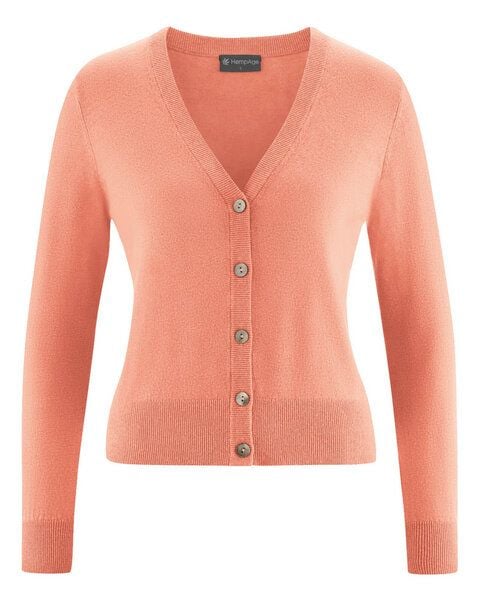 Hempage Damen Strickjacke kurz Hanf/Bio-Baumwolle von HempAge