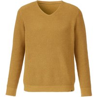 Pullover aus Hanf und Bio-Baumwolle, honig von HempAge