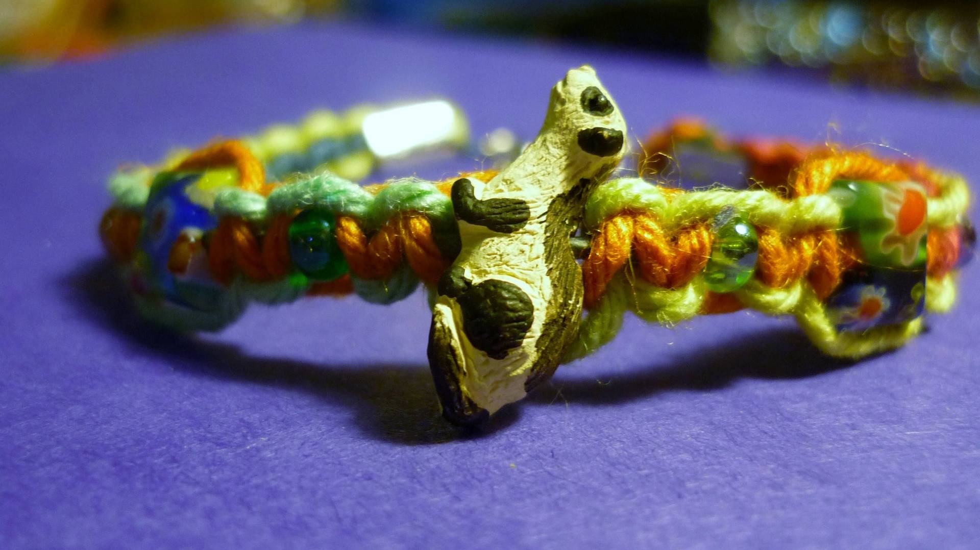 Frettchen Armband Frettchen Armband von HempCraftsbyRachael