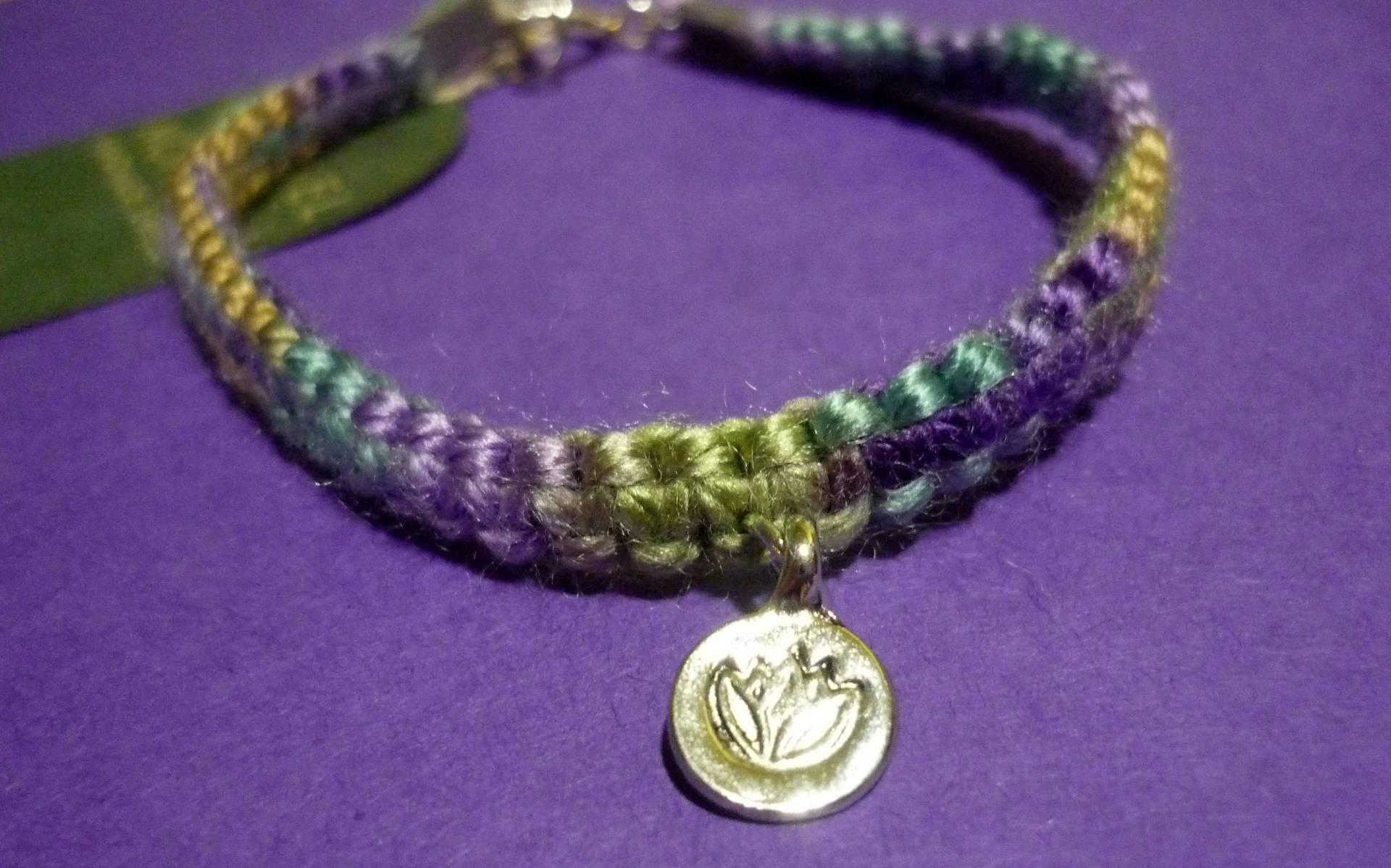 Mehrfarbige Garn Armband Mehrfarbige Garn Armband von HempCraftsbyRachael
