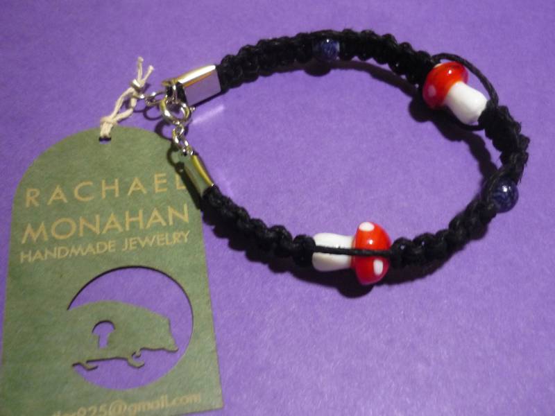 Pilz-Armband Pilz-Armband von HempCraftsbyRachael