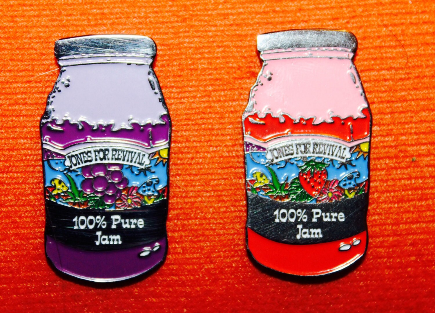 Jones Für Revival Hut Pin, 100 % Reine Marmelade, Hippie, Jambands, Lokale Musik, Youngstown Jones Für Revival Hut Pin, 100 % Reine Marmelade, Hippie, Jambands, Lokale Musik, Youngstown von HempHugs