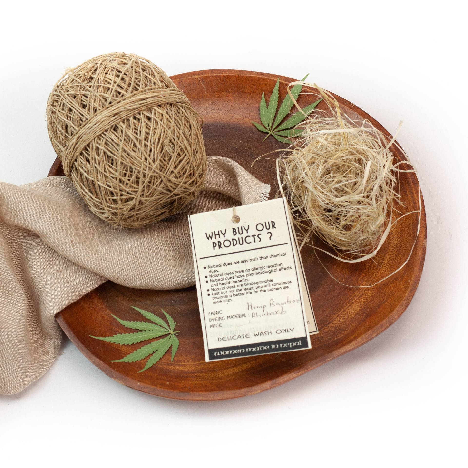 Pflanzlich Gefärbtes Halstuch, Hanf & Bambus, Natürlich, Anti Allergen, Nachhaltig, Eco Dyed, Umweltfreundlich, Mit Rhabarber Gefärbt Pflanzlich Gefärbtes Halstuch, Hanf & Bambus, Natürlich, Anti Allergen, Nachhaltig, Eco Dyed, Umweltfreundlich, Mit Rhabarber Gefärbt von Hempalaya