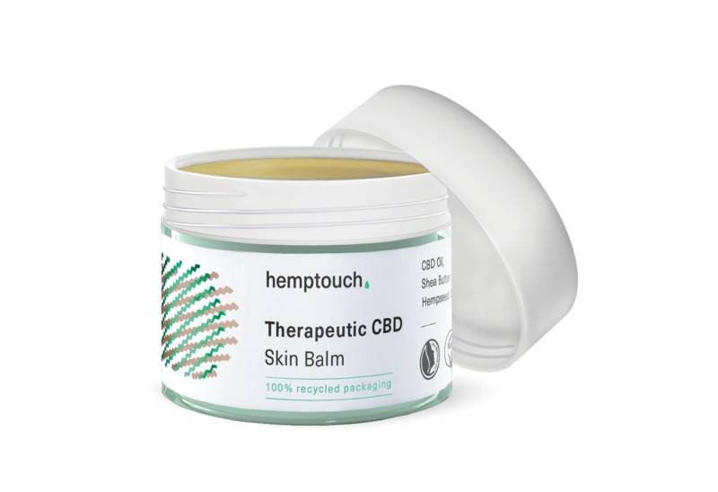 Hemptouch Bodylotion CBD Therapeutischer Hautbalsam, Lindert das Gefühl von Juckreiz und reduziert Spannungsgefühle von Hemptouch