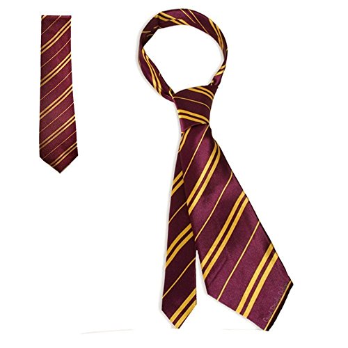 Wizard School Tie Burgundy and Gold von Harlequin