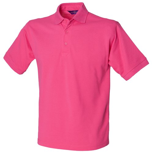 Henbury 65/35 polo Fuchsia 3XL von Henbury