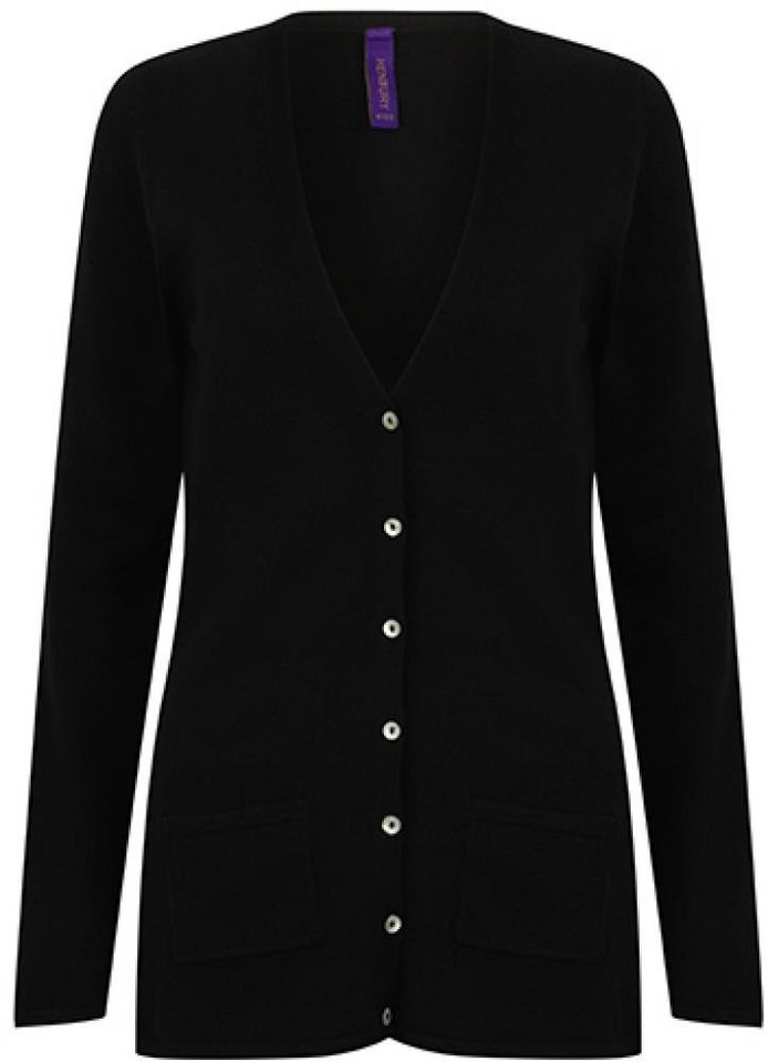 Henbury Cardigan Ladies V Button Cardigan von Henbury