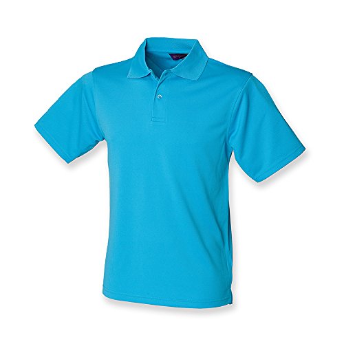 Henbury Coolplus?? Polo Shirt M Turquoise von Henbury