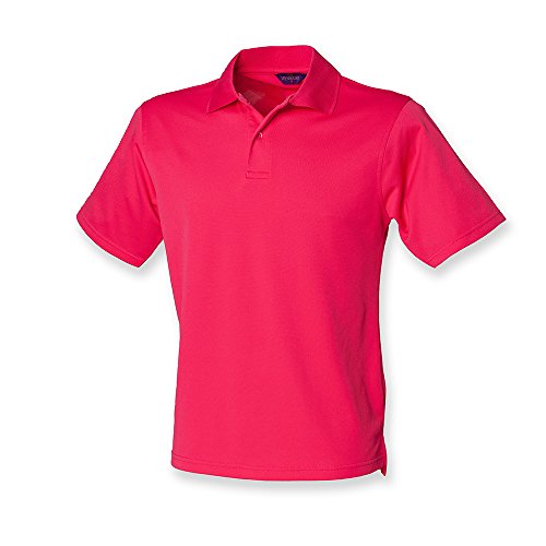 Henbury Coolplus?? Polo Shirt XXL Bright Pink von Henbury