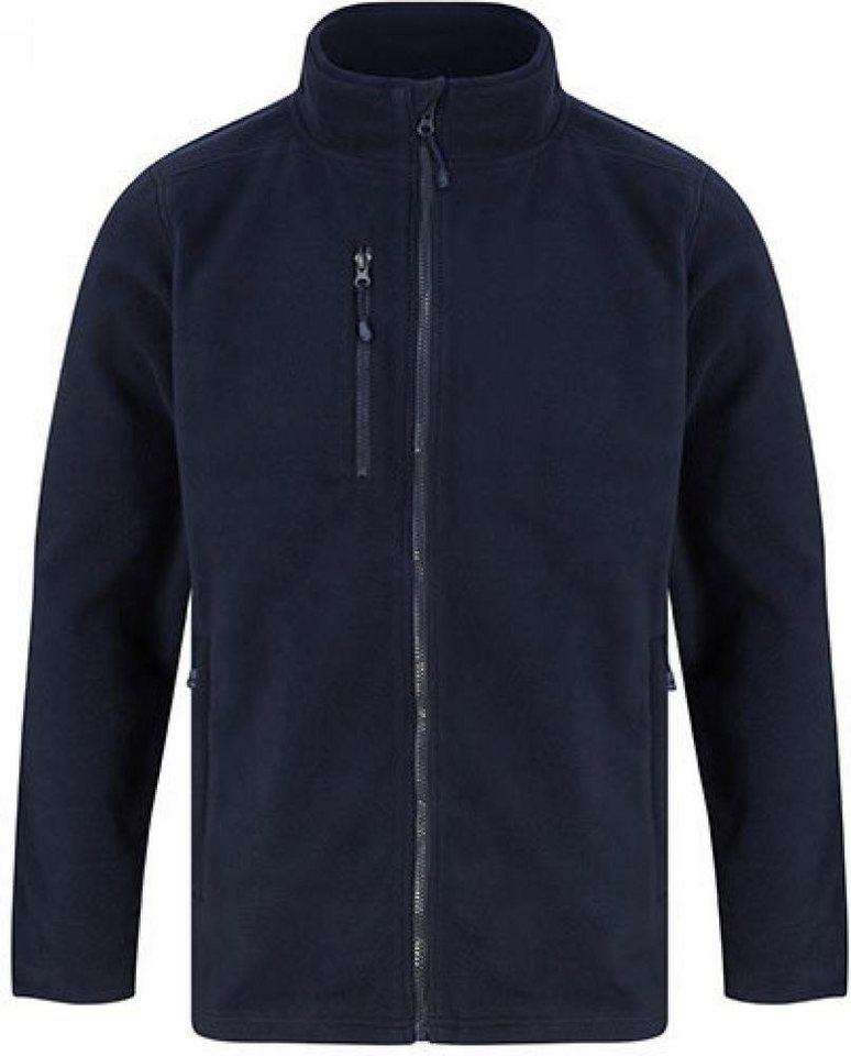 Henbury Fleecejacke Recycled Polyester Microfleece Jacket XS bis 4XL von Henbury