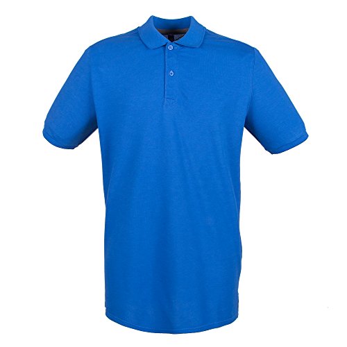 Henbury Herren Pique Polo-Shirt (4XL) (Königsblau) von Henbury