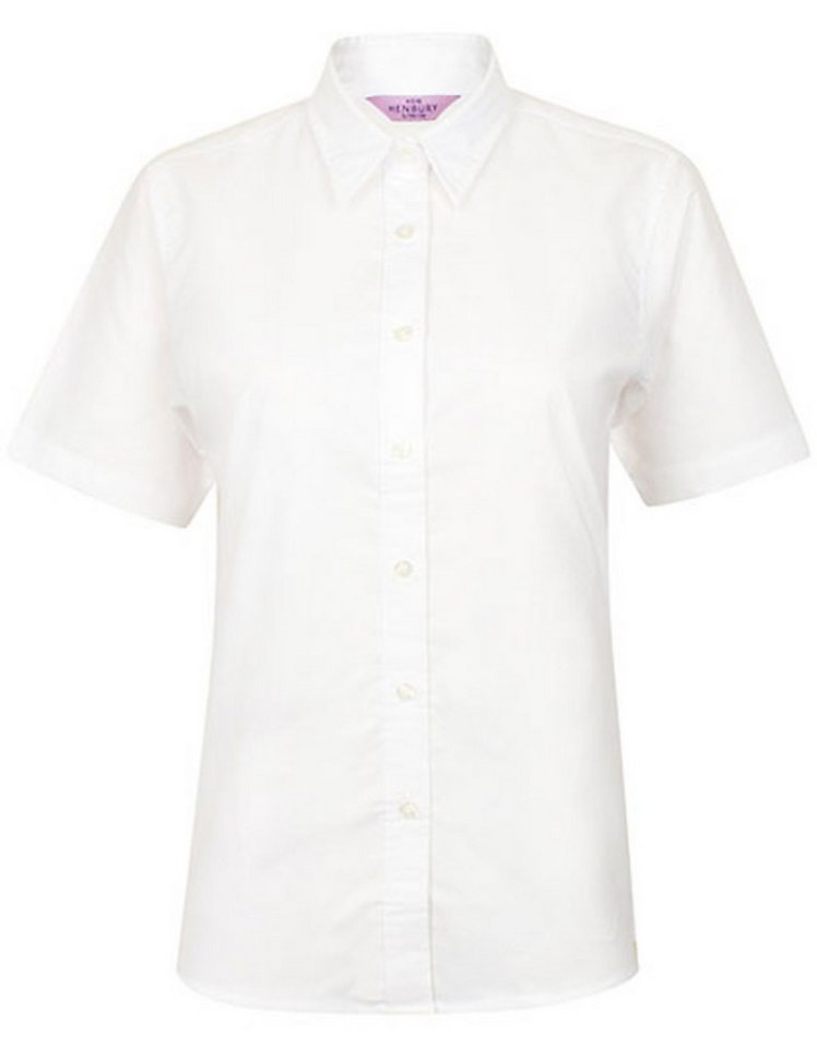 Henbury Kurzarmhemd Ladies´ Classic Short Sleeved Oxford Shirt Henbury Kurzarmhemd Ladies´ Classic Short Sleeved Oxford Shirt von Henbury