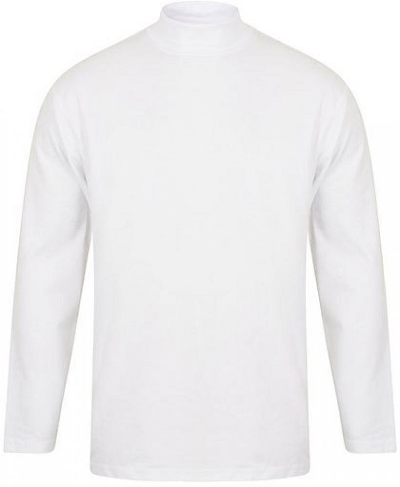 Henbury Langarmshirt Roll-Neck Long-Sleeve Herren T-Shirt von Henbury