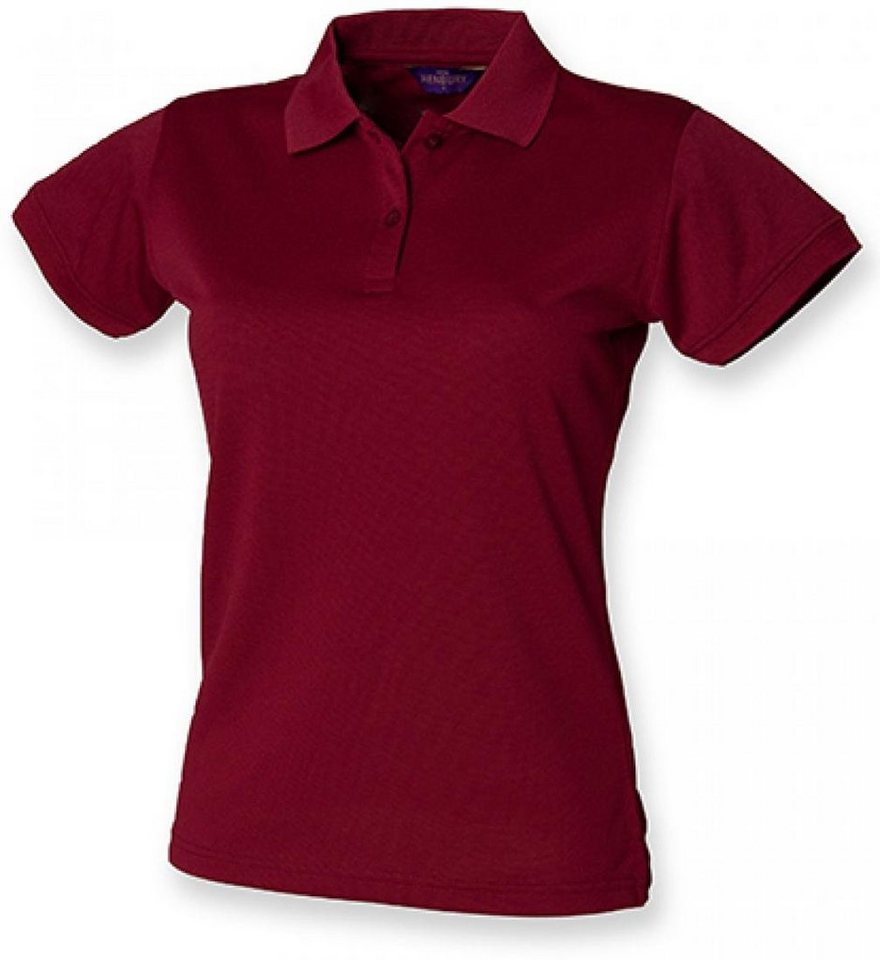 Henbury Poloshirt Damen Coolplus Wicking Polo Shirt / Mikro-Piqué von Henbury