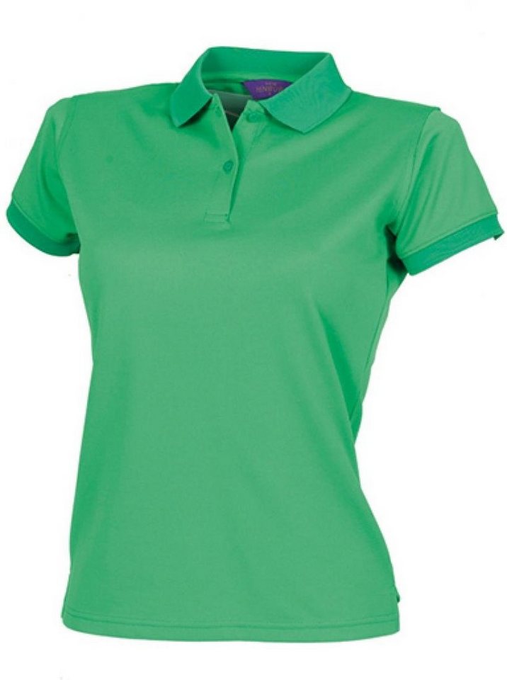 Henbury Poloshirt Damen Coolplus Wicking Polo Shirt / Mikro-Piqué von Henbury