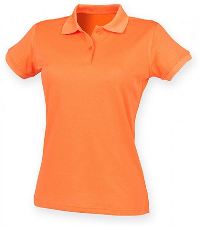 Henbury Poloshirt Damen Coolplus Wicking Polo Shirt / Mikro-Piqué von Henbury