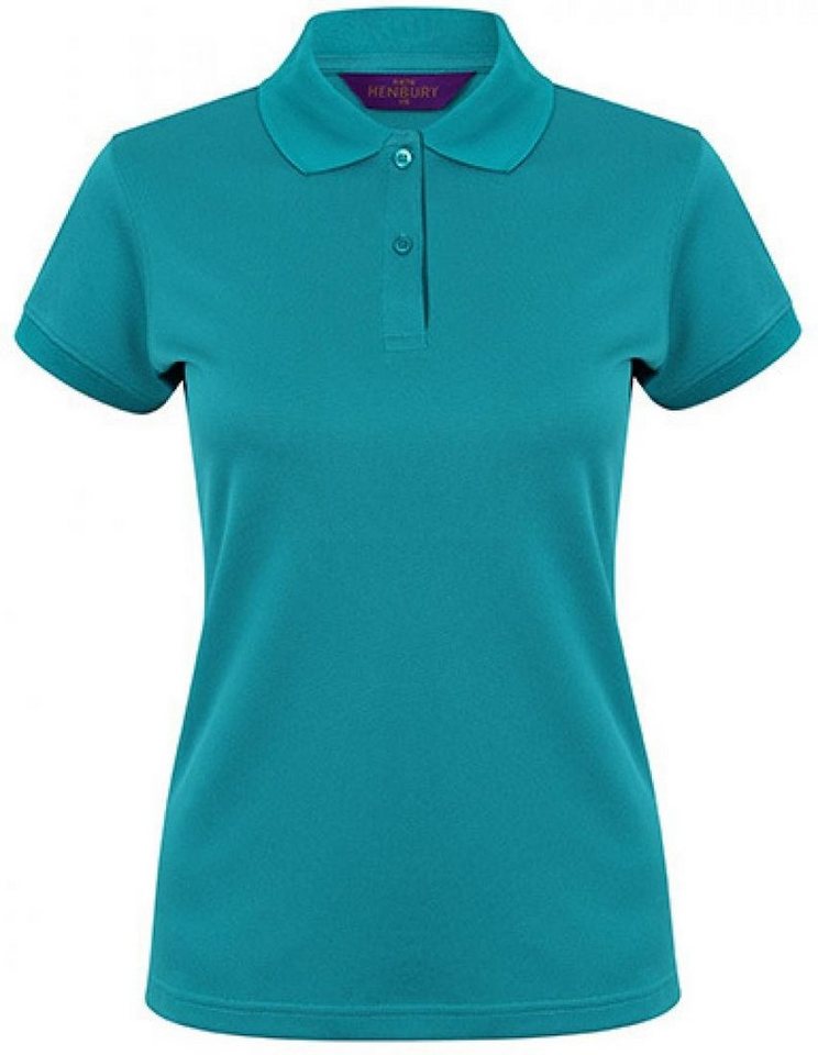 Henbury Poloshirt Damen Coolplus Wicking Polo Shirt / Mikro-Piqué von Henbury