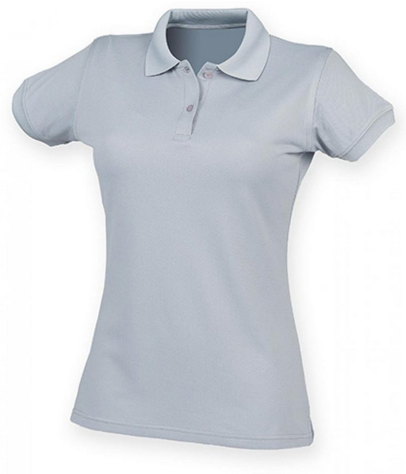 Henbury Poloshirt Damen Coolplus Wicking Polo Shirt / Mikro-Piqué von Henbury