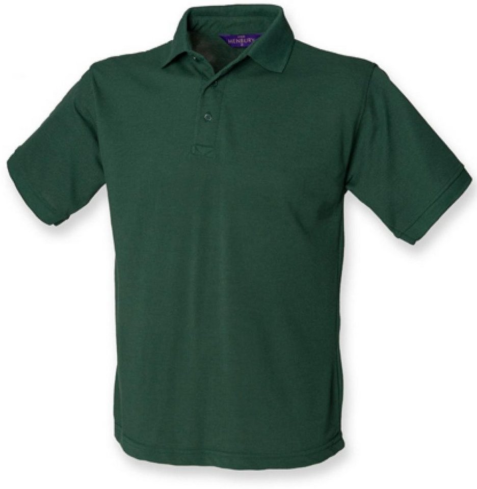 Henbury Poloshirt Herren 65/35 Classic Piqué Polo Shirt von Henbury