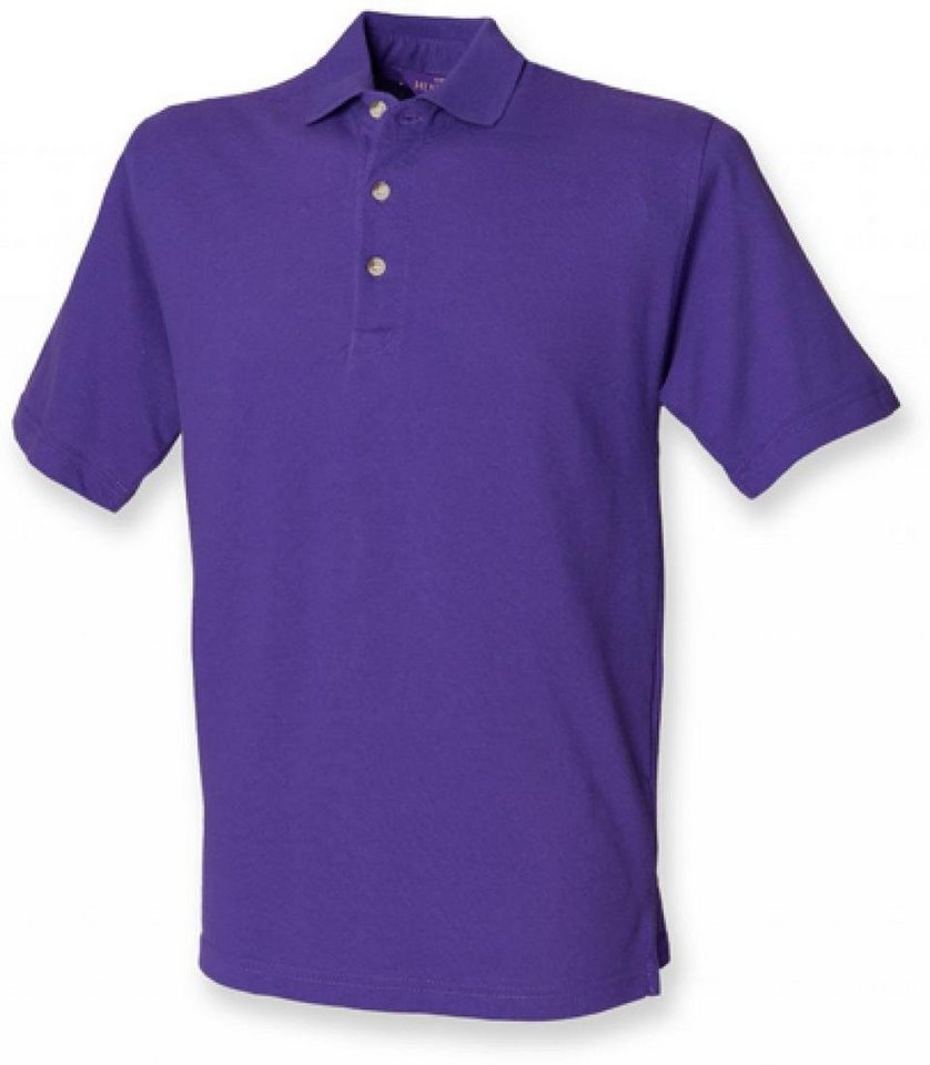 Henbury Poloshirt Herren Classic Cotton Piqué Polo Shirt von Henbury