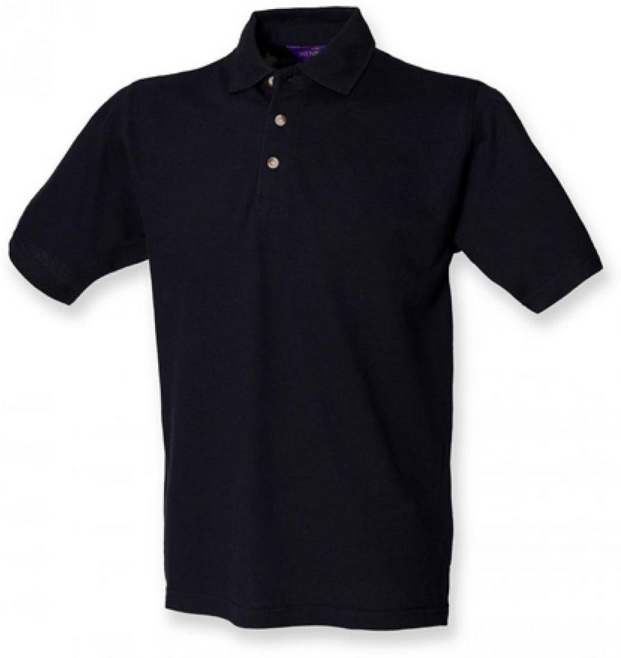 Henbury Poloshirt Herren Classic Cotton Piqué Polo Shirt von Henbury