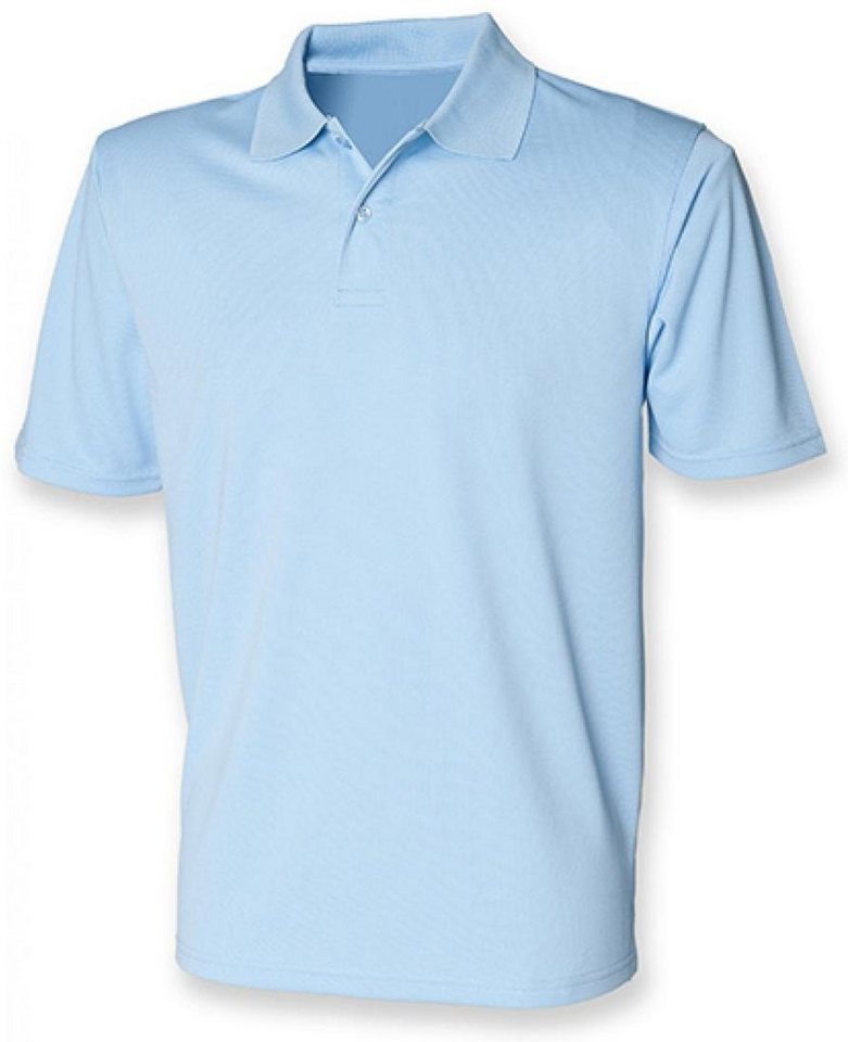 Henbury Poloshirt Herren Coolplus Wicking Polo Shirt / Mikro-Piqué von Henbury