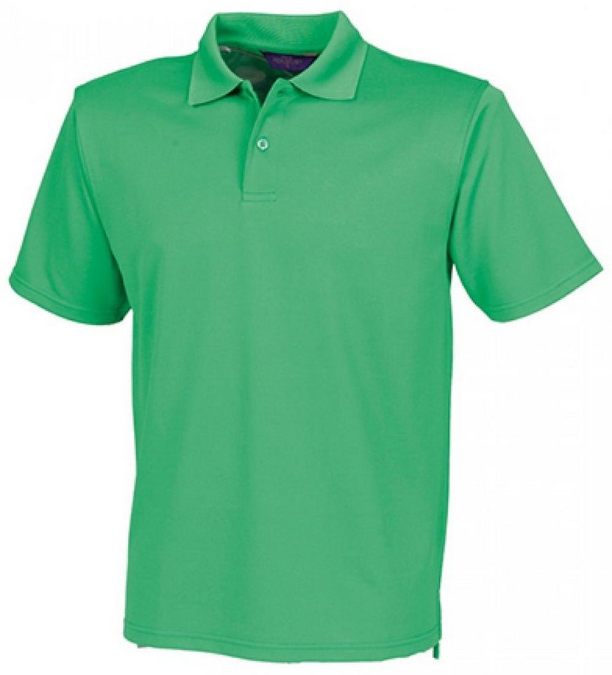 Henbury Poloshirt Herren Coolplus Wicking Polo Shirt / Mikro-Piqué von Henbury