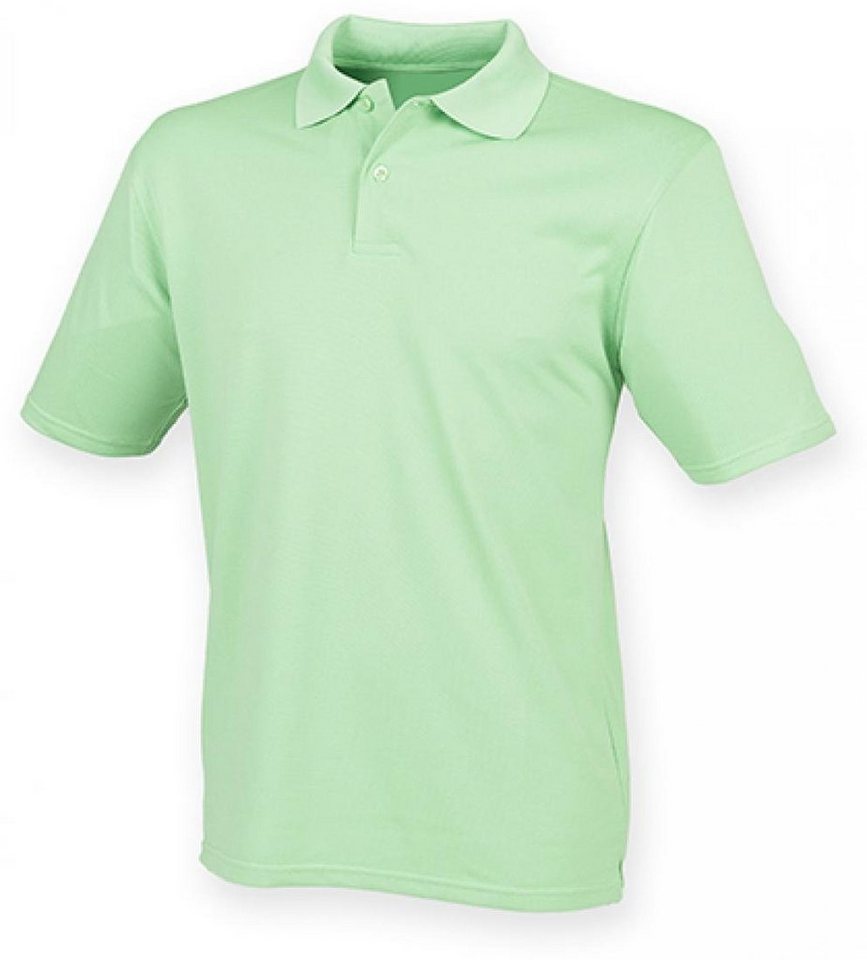 Henbury Poloshirt Herren Coolplus Wicking Polo Shirt / Mikro-Piqué von Henbury
