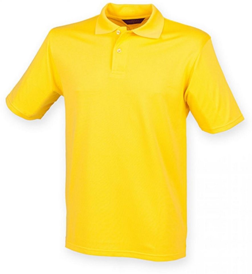 Henbury Poloshirt Herren Coolplus Wicking Polo Shirt / Mikro-Piqué von Henbury