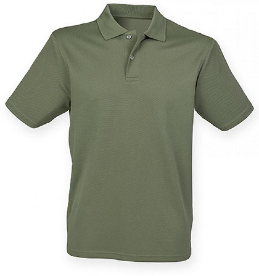 Henbury Poloshirt Herren Coolplus Wicking Polo Shirt / Mikro-Piqué von Henbury