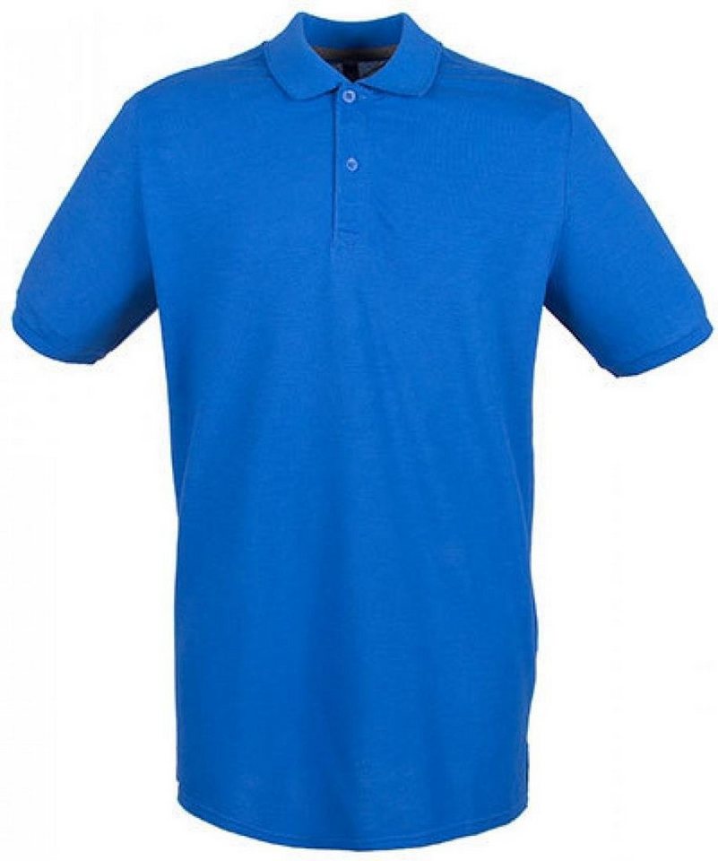 Henbury Poloshirt Herren Modern Fit Cotton Microfine-Piqué Polo Shirt von Henbury