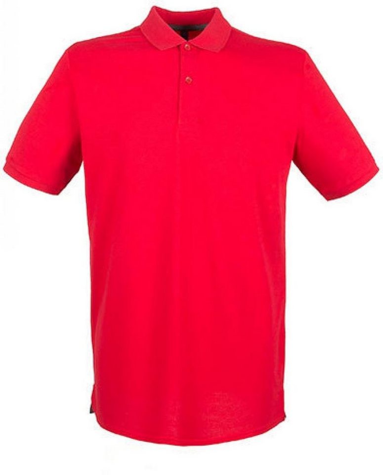 Henbury Poloshirt Herren Modern Fit Cotton Microfine-Piqué Polo Shirt von Henbury