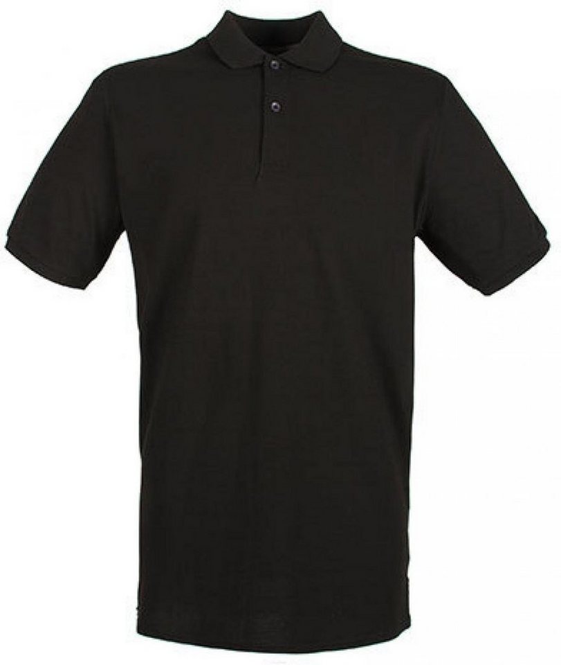 Henbury Poloshirt Herren Modern Fit Cotton Microfine-Piqué Polo Shirt von Henbury