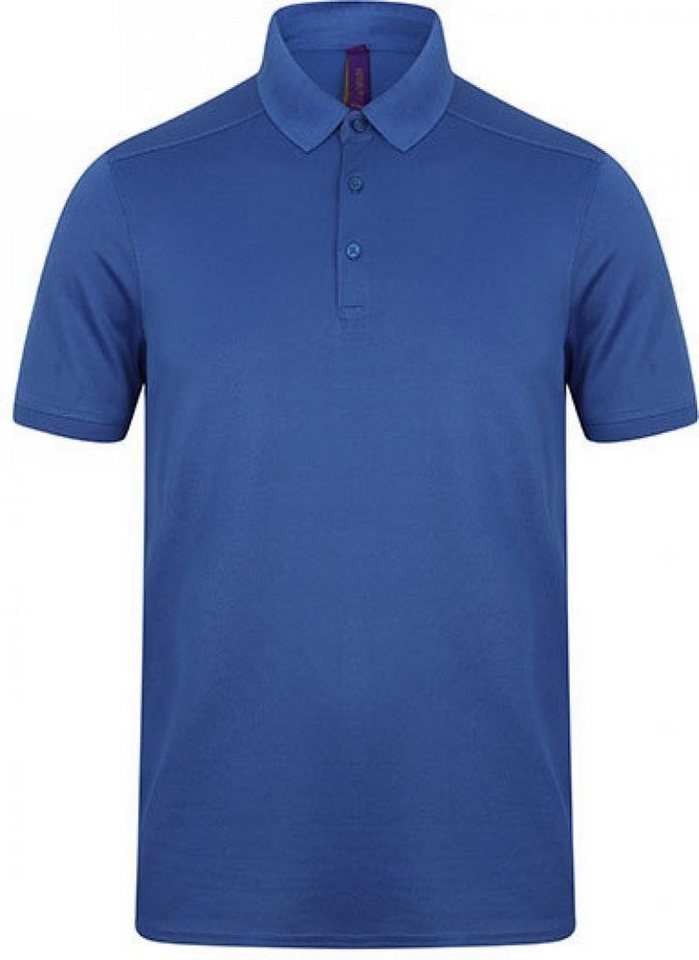 Henbury Poloshirt Herren Stretch Polo Shirt + Wick Finish von Henbury